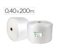Plastico burbuja liderpapel ecouse 0.40x200m 30% de plastico reciclado - BU18