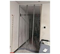 Plastico Cortinas de Tiras para Puertas Exteriores, Cortina Pvc Transparente, Prueba Viento Impermeable Invierno Cortina Térmica, Cortinas Plastico Exterior para Almacenes, Fábricas, Supermercados