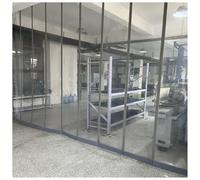 Plastico Cortinas de Tiras Puerta Exterior, Cortina Pvc Transparente Resistente al Viento Impermeable, Plástico Transparente Cortina de Láminas de Pvc para Almacenes, Fábricas, Supermercados