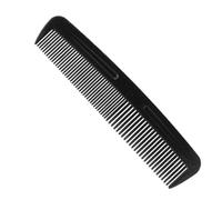 Plástico de Peines para Cortar el Pelo Negros 8 Piezas Set | Peine Plano Pequeño, Peine con Punta, Peine Plano Grande, Peine con Mango