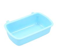 Plástico Hamster Alimento Animales de Alimentación para Mascotas Taza de Alimentación de Agua con Gancho Taza de Jaula para Conejo Chinchilla Hurón
