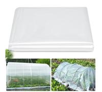 Plastico Invernadero, 2 x 3M Invernadero Plastico Transparente, Cubierta de Invernadero, Plástico para Huerto, Plastico para Invernadero