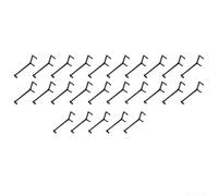 Plástico para expansores de ramas utilizados en programas de poda estacionales para dirigir la energía hacia la producción de frutas en lugar de brotes verticales (25 unidades, negro)