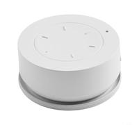 Plástico para Zigbee Scene Controller 9-Mode Remote Plastic para | 3 botones, 9 escenas a través de una pulsación individual/doble/larga, gira para atenuación, para enlace de aplicación Tuya