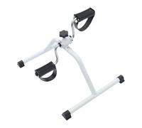 Plástico Pedal Blanco de Ejercicio, para Extremidades, Uso Doméstico | Operación Silenciosa, Ligera y Estable, Alfombra Antideslizante, Entrenamiento en Interiores para Mayores y Pacientes