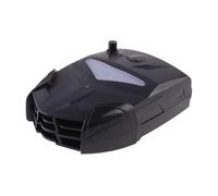 Plástico Radiador para Portátil Negro, de Succión Lateral USB | Enfriador Silencioso para Portátil y Notebook, Uso en Escritorio y Oficina, Ayuda contra Sobrecalentamiento