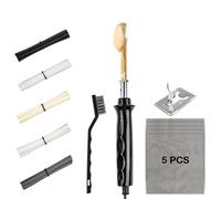 Plástico Soldadura Máquina Kit de pistola para soldar reparación parachoques coche, herramientas planchado cuero para el hogar, máquina soldadura plástico con PP PE PVC ABS, 50W/150W(50W SET)
