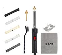 Plástico Soldadura Máquina Kit de pistola para soldar reparación parachoques coche, herramientas planchado cuero para el hogar, máquina soldadura plástico con PP PE PVC ABS, 50W/150W(150W SET)