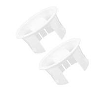 Plástico Tapa de Jarra de Agua Color Blanco 2 Piezas | Jarra de Agua de Plástico, Pieza de Recambio para Jarras Frías, Acabado Liso y Fabricación Fina