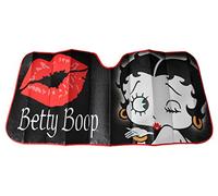 Plasticolor 003716R01 Betty Boop - Parasol para Parabrisas Delantero de Coche, camión, SUV, Color Negro Atemporal