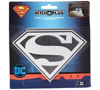 Plasticolor 2225 - Cubierta de Enganche de Aluminio con Logotipo de Superman - 2 Pulgadas y 1.25 Pulgadas