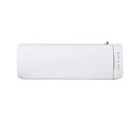 Plastificadora, Máquina laminadora de escritorio multifuncional con de 2 rodillos for laminación en frío y caliente SL988, tamaño A4, con cortador de papel for uso doméstico