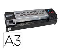 Plastificadora q-connect kf16918 profesional rugerizada caliente din a3 cuatro rodillos hasta 200 micras - KF16918