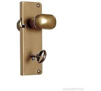 plastik2 Cerradura de puerta plegable,cerradura de la perilla,cerradura de aluminio (ORO)