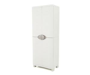 Plastiken 1774B1 - Armario Escobero De Resina Beige