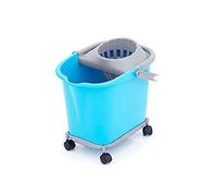 Plastiken 6215RU - Cubo fregona rectang. 16L. c/ruedas, surtido: colores aleatorios