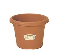Plastiken 7318 TERRACOTA - Maceta redonda 18 cm. plastico