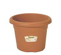 Plastiken 7322 TERRACOTA - Maceta redonda 22 cm. plastico