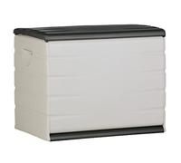 Plastiken ARCON ORDENACION Capacidad 260 litros Exterior Titanium Resina Negro BEIG 80x61x53CM