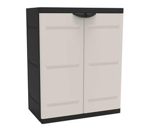 Plastiken Armoire basse TITANIUM 70cm, Negro, 2