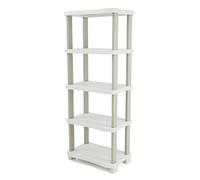 Plastiken M258513 - Estanteria de Resina con 5 estantes Space Saver 184 x 70 x 45 cm