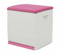 Plastiken Space Save Baúles, Plástico, Pink, 60x61x53 cm