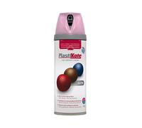 PlastiKote Pintura en Aerosol Satinado - Rosa Cameo, 400ml