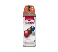 PlastiKote Pintura en Spray Brillante Naranja Twist & Spray, 400ml