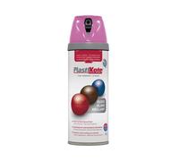 PlastiKote Pintura en Spray Brillante Twist & Spray Color Rosa Burst, 400ml