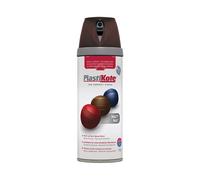 PlastiKote Pintura en Spray Mate Twist & Spray, Chocolate, 400ml
