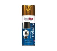 PlastiKote Spray Pintura Metálica Brillante, Color Cobre, 400ml