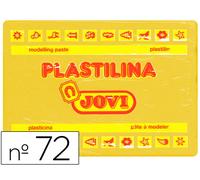 Plastilina Jovi 72 Grande 350 Gr Amarillo Oscuro