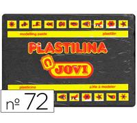 Plastilina Jovi 72 Grande 350 Gr Negra