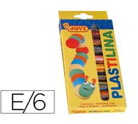 Jovi- Plastilina, Color 10 surtidos, Colors (216005)