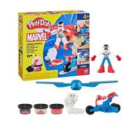 Plastilina PLAY-DOH Marvel Capitán América Moto Sierra HASBRO G0555 (Edad mínima recomendada: 4 años)