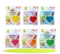 Plastilina Play Dough 100% ingredientes naturales, no tóxico, relleno, plastilina, plastilina, plastilina a partir de 2 años, accesorio de plastilina, juego de 6 unidades, plastilina azul, verde, rojo