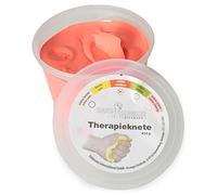 Plastilina terapúetica media para fisioterapia y entrenamiento, 453 g, color rojo