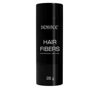 Plastimea Fibras Capilares Color Negro 28 gr Queratina Caida de Cabello Retoca las Raices Canas Hombres y Mujeres Perdida de Cabello Disimula al Instante Calvicie DENSITEE
