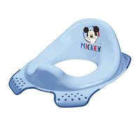 PLASTIMYR Adaptador Inodoro Niños Ergonómico con Sistema Antideslizante, Protector Antisalpicaduras y Asas Laterales, Reductor WC Universal Ligero para 18 Meses a 4 Años - Azul