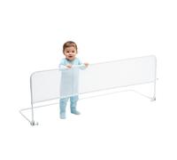 PLASTIMYR - Barandilla Cama Abatible | Seguridad Barandilla Cama - 125x40x45cm Aluminio Y Tela