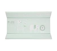 PLASTIMYR Cambiador de Bebe Flexible 81 x 50 cm - Colchoneta Cambiador Cómoda y Segura - Cambiadores Bebe Portatil con Bordes Acolchados, Ligeros y Fáciles de Limpiar Menta