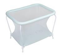 Plastimyr - Parque Americano Rectangular Bebes PLAY - Parque para Bebes para Casa - Estampado Safari Mint