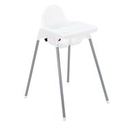 PLASTIMYR Trona de Bebe Light Ligera y Resistente a Manchas 83x44x47 cm - Trona Alta Compacta y Segura, Silla de Bebe para Comer con Arnés, Fácil de Limpiar y Transportar