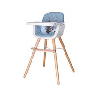 Plastimyr - Trona Evolutiva WOODY | Segura y Confortable - De 6 meses a 5 años - Color Azul | Medidas 50 x 65 x 85 cm