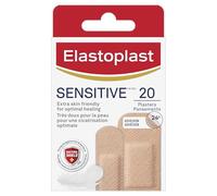 Plastos hipoalergénicos sensibles a elastoplast ligeros (20 piezas), yesos para eliminación sin dolor, yesos de tela suaves y transpirables, yesos sensibles al tono de piel claro