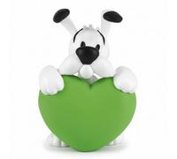 Idefix con corazón Verde