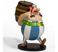 Plastoy Astérix Figura Obélix y su barril - Resina - 19 cm
