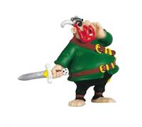 Plastoy Astérix Figura Pirata Barba Roja - PVC - 6 cm