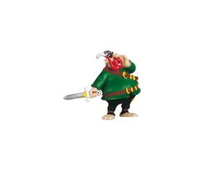 Plastoy astérix figura pirata barba roja - pvc - 6 cm