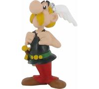 Plastoy astérix figurita astérix orgulloso sujetándose los tirantes